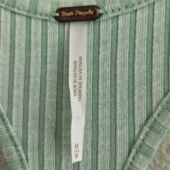 Free People Drops Of Venus Drop Waist Midi Dress Lime Green size Medium - Picture 13 of 16